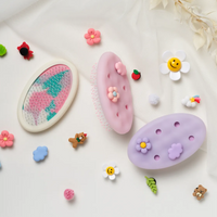 HAUM 隨行造型梳配梳扣 Travel Comb Set (with 6 Charms)