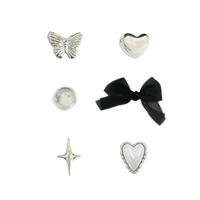 HAUM 隨行造型梳配梳扣 Travel Comb Set (with 6 Charms)