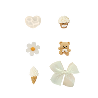 HAUM 隨行造型梳配梳扣 Travel Comb Set (with 6 Charms)