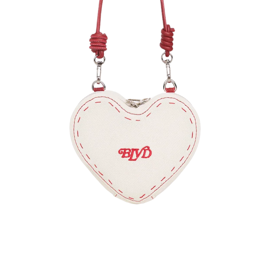 〖WULTMAS X Affection BLVD〗Sweet Heart Box Bag in White