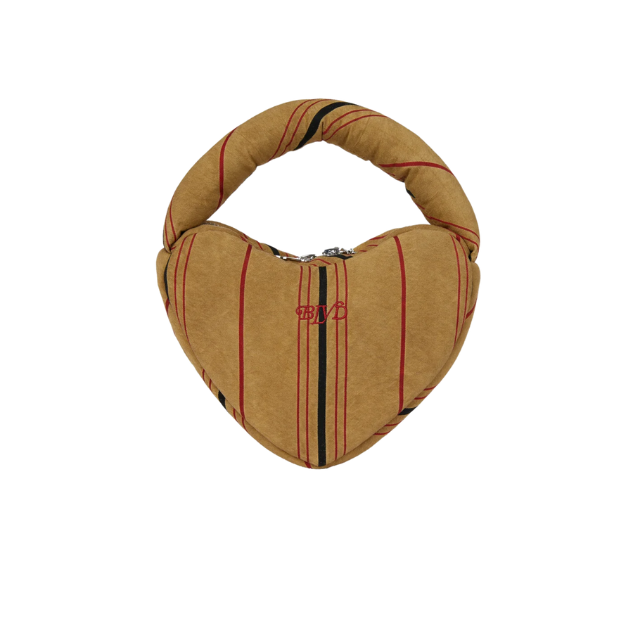 〖WULTMAS X Affection BLVD〗Marshmallow Heart Clutch in Woody