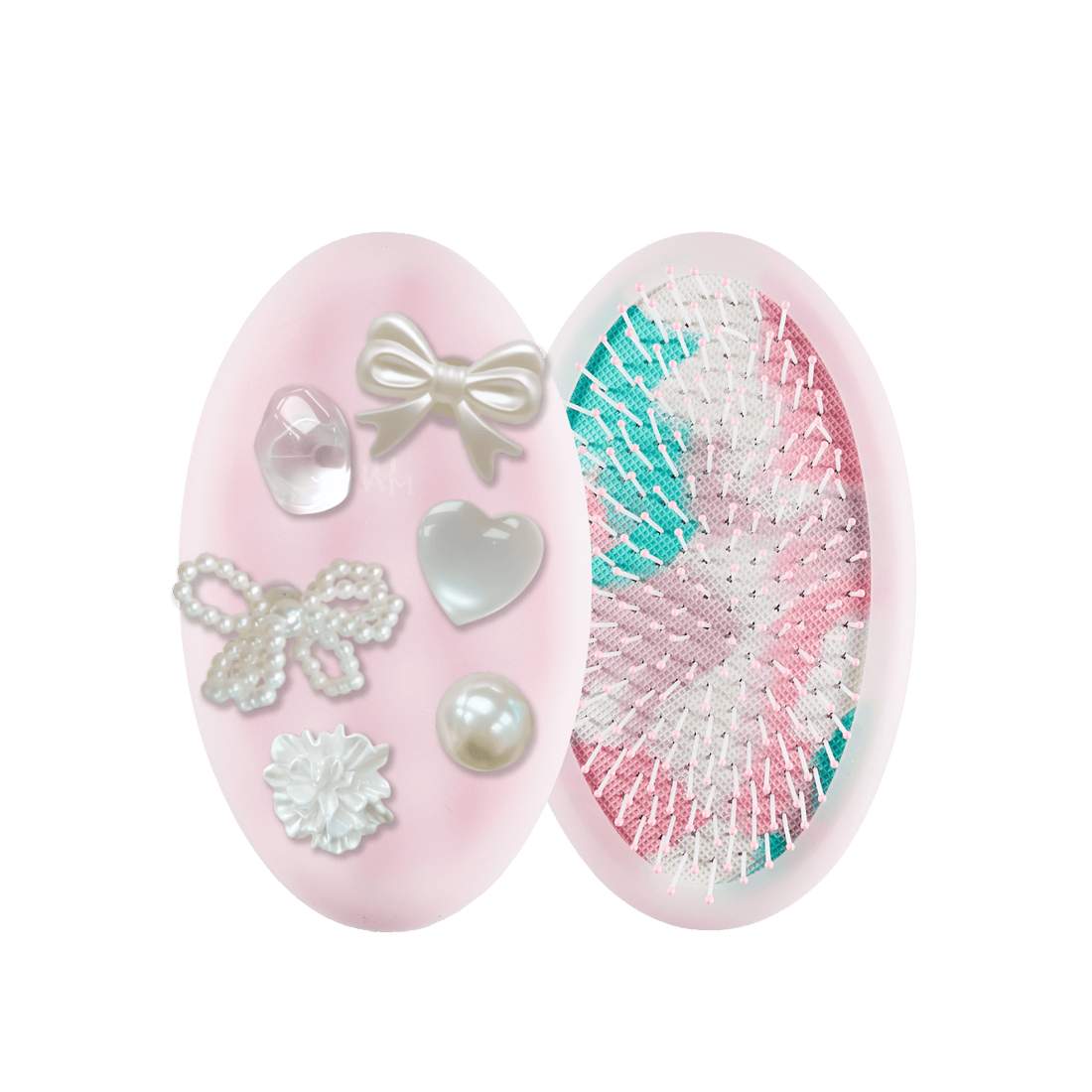 HAUM 隨行造型梳配梳扣 Travel Comb Set (with 6 Charms)