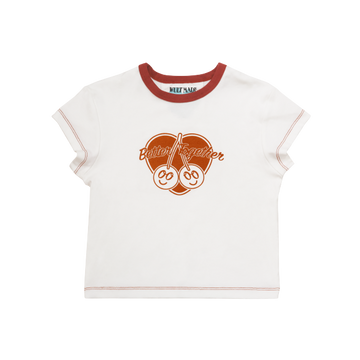 Top Up - BETTER TOGETHER Cherry Crop Top