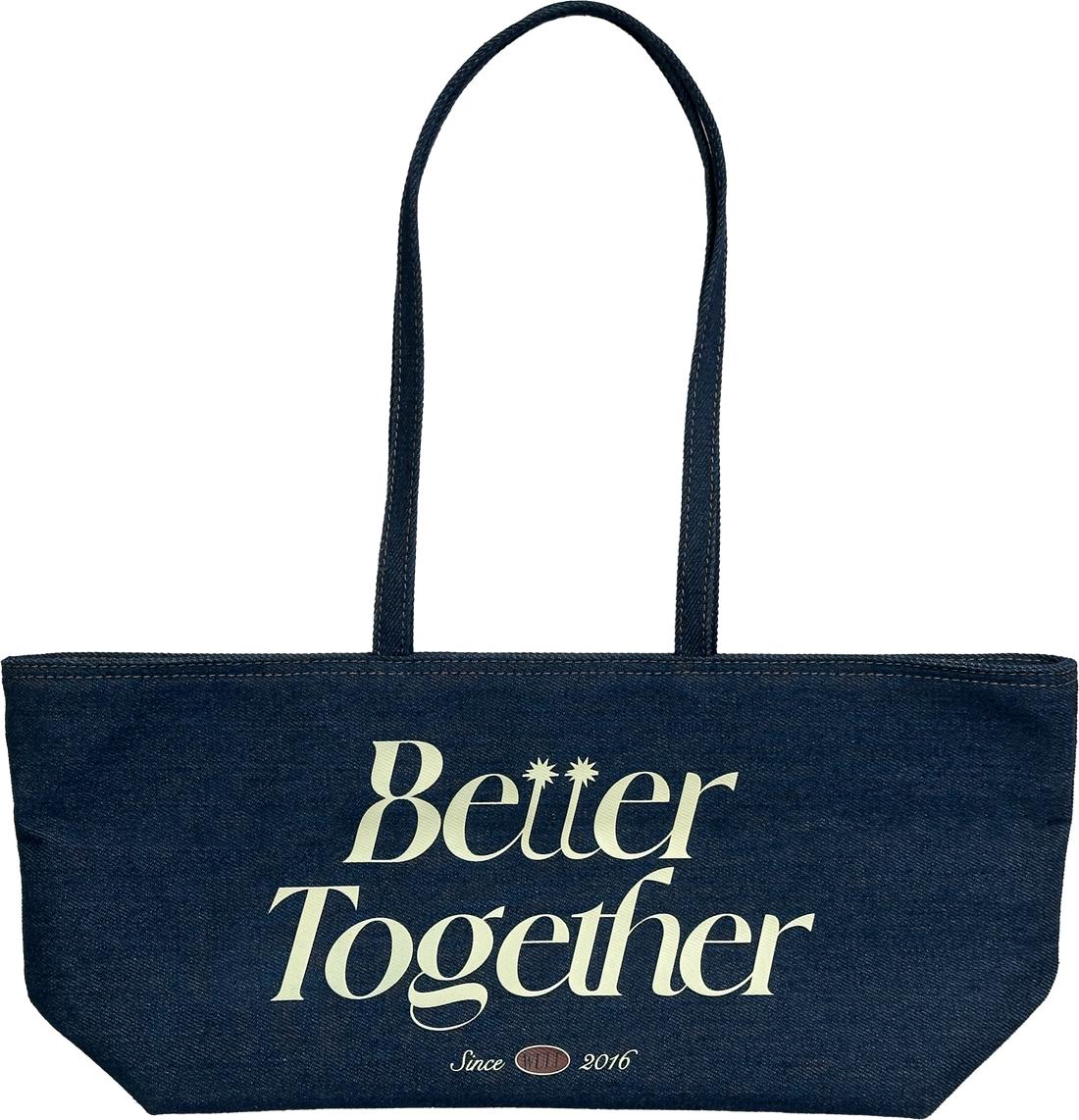 BETTER TOGETHER Dark Denim East West Bag