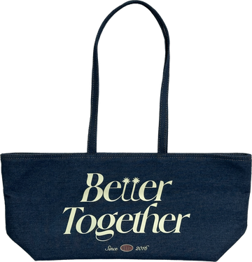 BETTER TOGETHER Dark Denim East West Bag