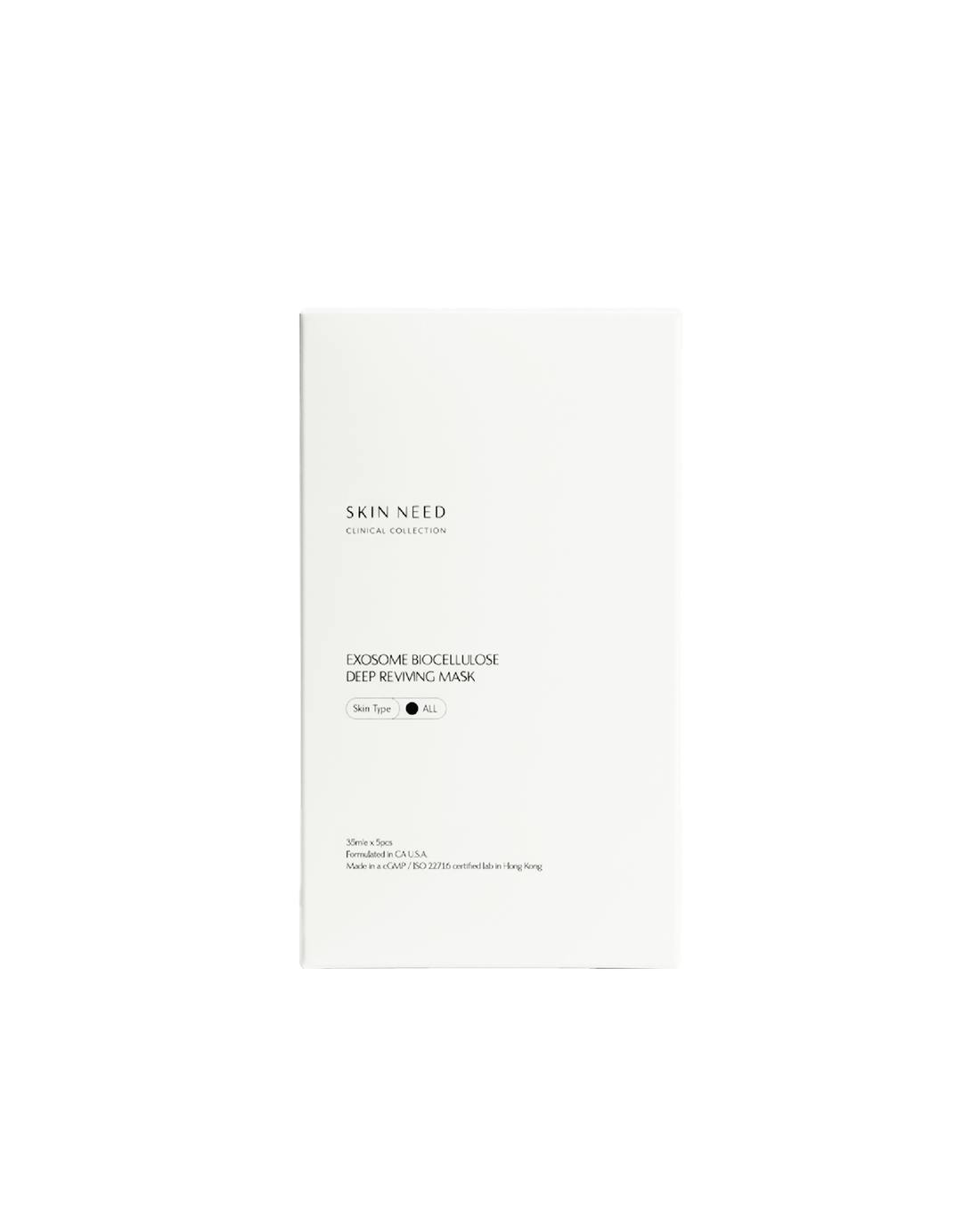 Clinical Collection: Exosome Biocellulose Deep Reviving Mask 35mle x 5pcs