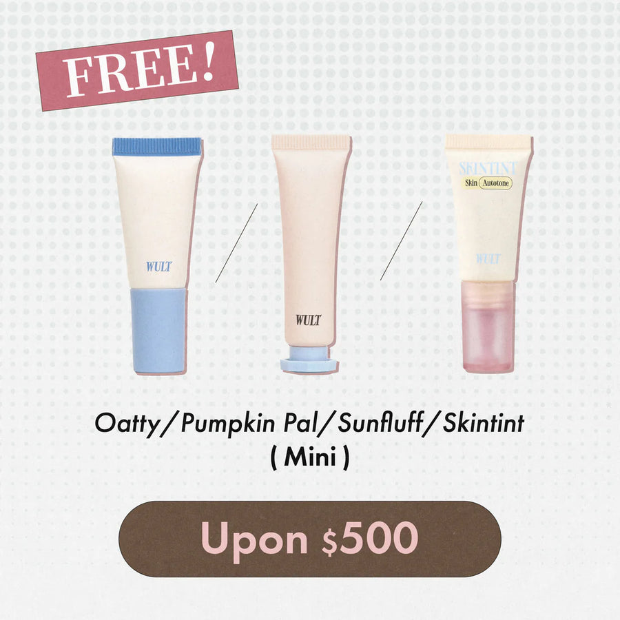 🎁 Oatty Pal/Pumpkin pal+Skintint＋Sunfluff (Mini）*款式隨機 + Bonus item：Apple Pie box*1pc (100% off)